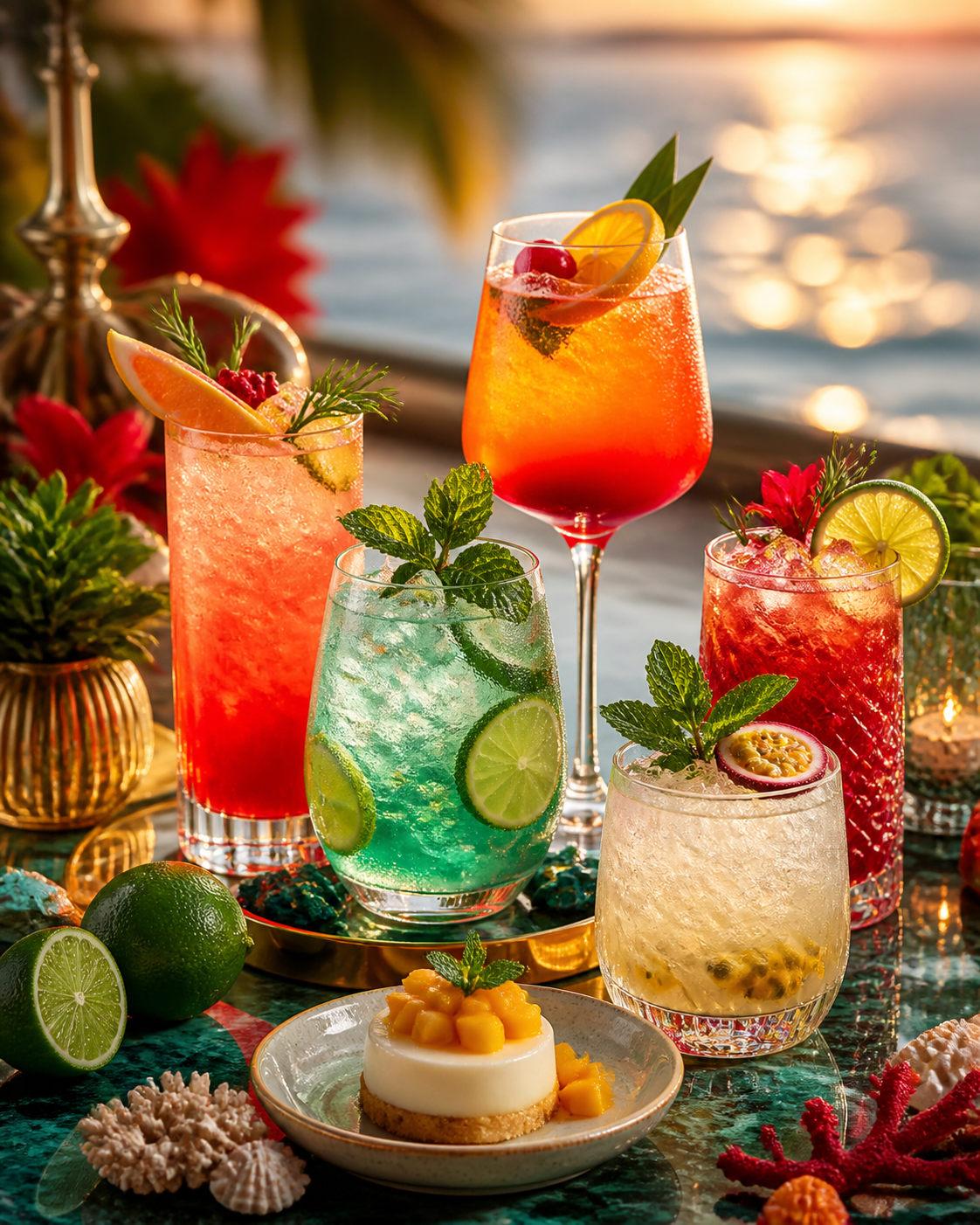 Minuman segar Tepi Laut